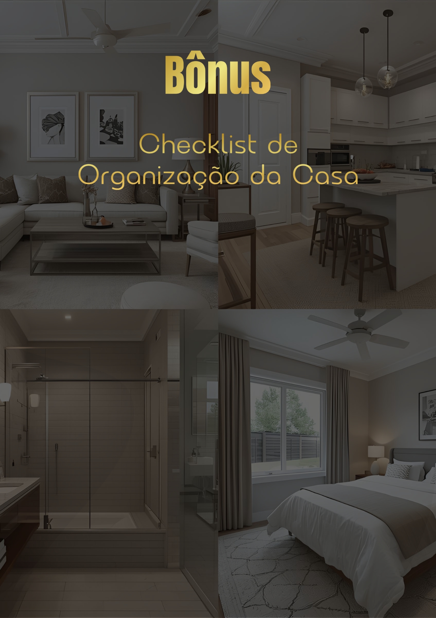 Checklist de organização da casa - Desafio 40 dias